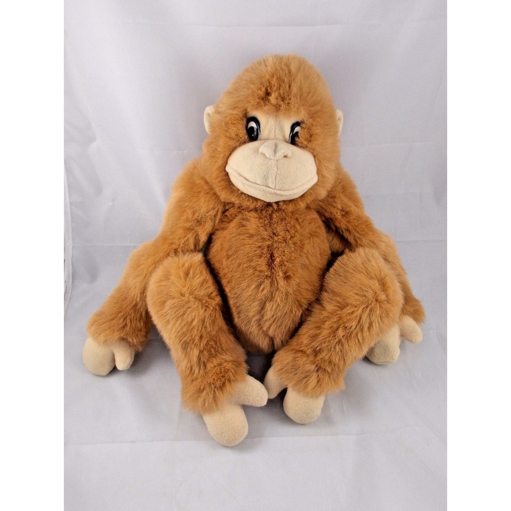 Kids of America Monkey Ape Plush 14 Inch Stuffed Animal toy